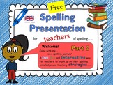 Spelling Strategies for Primary Teachers Part 2 UK/AUS Version