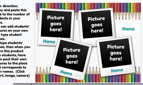 Simple End of Year Class Memory Book for Distance Learning (Google Slide)