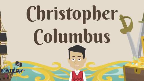Preview of Christopher Columbus video: an in depth look of his life FOR STUDENTS!