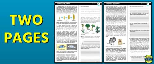Artificial Selection - Evolution Learning Module 5 (PDF & Google Slides)
