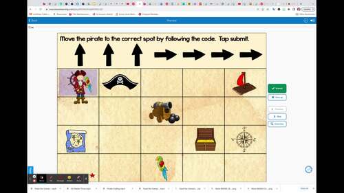 Pirate Computer Coding BOOM™ Cards by Little Library of Learning