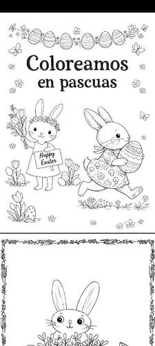 Easter | Coloring book by TDET Miss Laura | TPT