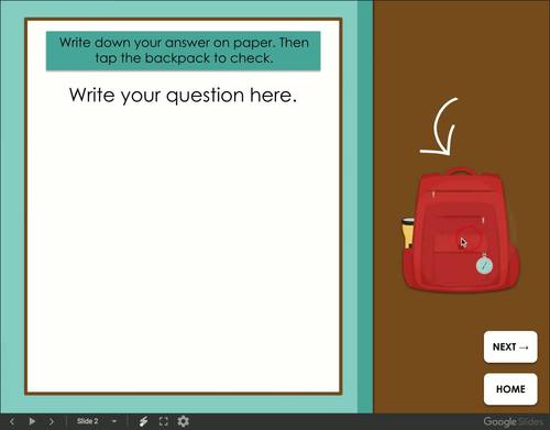 Google Slide PowerPoint Game Template | Digital Editable Self-Checking ...