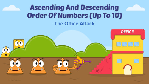 Preview of Ascending and Descending Numbers : Math Story Video 22 for Kids Aged 3 to 6