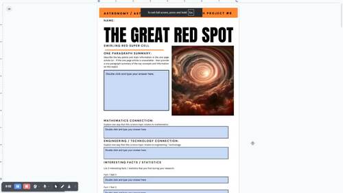 Standard Candles | Space Science Articles + Research Project Template Set