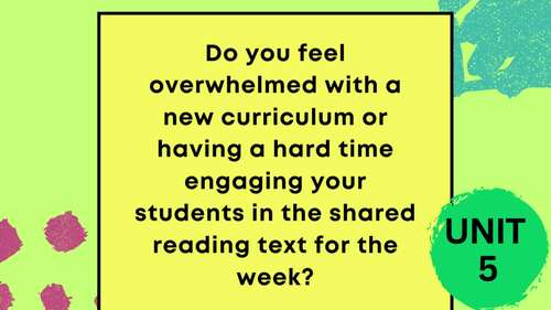 myView Literacy 2nd Grade Unit 5 Trifold Reading Comprehension |Worksheets