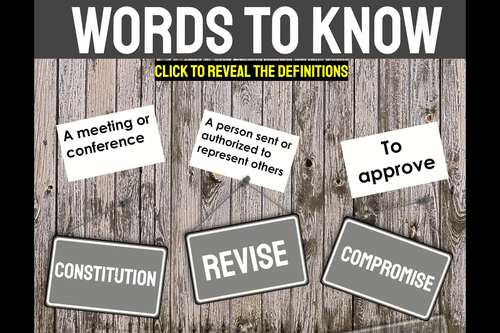 Constitutional Convention Interactive Google Slides™ Presentation by ...