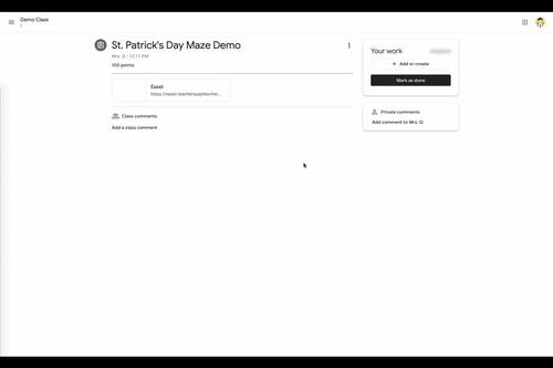 St. Patrick's Day: Simplifying Polynomials Level 2 Maze Activity by Qwizy