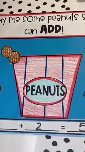 Baseball Addition Math Craft by The Teaching Diva Corner | TPT