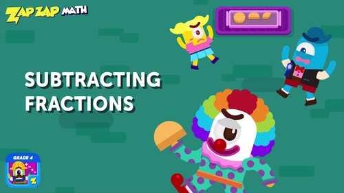 Preview of Subtracting Fractions
