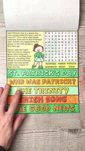 st patricks day religious worksheets