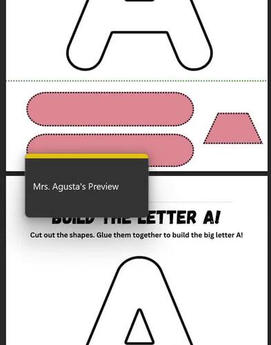 Letter of the Week A Bundle | Worksheets, Games & Activities | Preschool