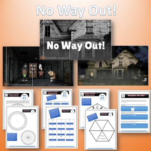 Preview of No way Out! - Solving Quadratic Equations
