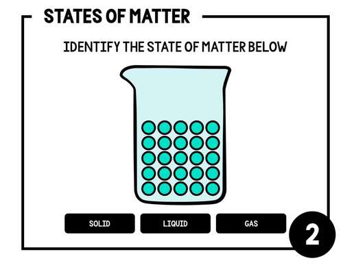 States of Matter Digital Task Cards Activity | Science Boom Cards™