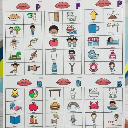 Mini Articulation Flash Cards for Speech Therapy by In Unison Speech ...
