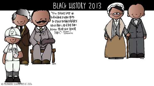 Black History clip art, Historical figure COMBO PACK by Melonheadz Clipart
