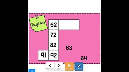 Boom Cards™ 120s Chart Puzzles By Bonnie Hannigan Miss H 2nd Tpt