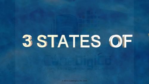 Preview of 3-States of Water - High quality HD Animated Video - eLearning - Homeschooling