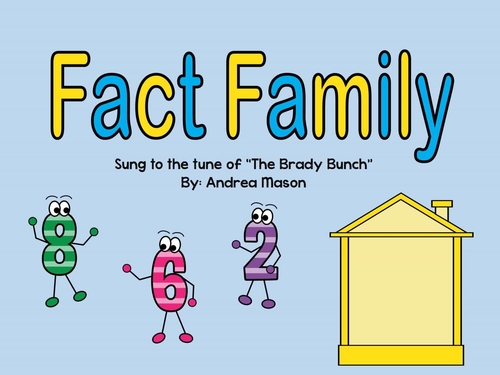 Preview of Fact Family Song
