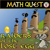 EASTER MATH QUEST (Grade 3-6 Easter Activity + Spring Activity)