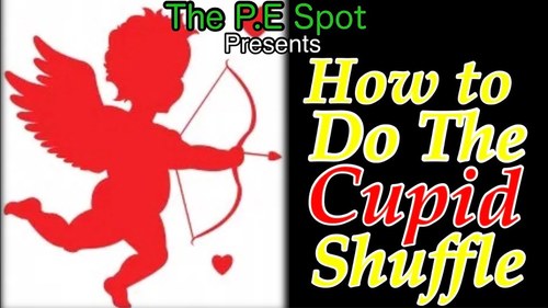 Preview of Distance Learning PE/ PE at home/ DIY PE Video: How to do the Cupid Shuffle