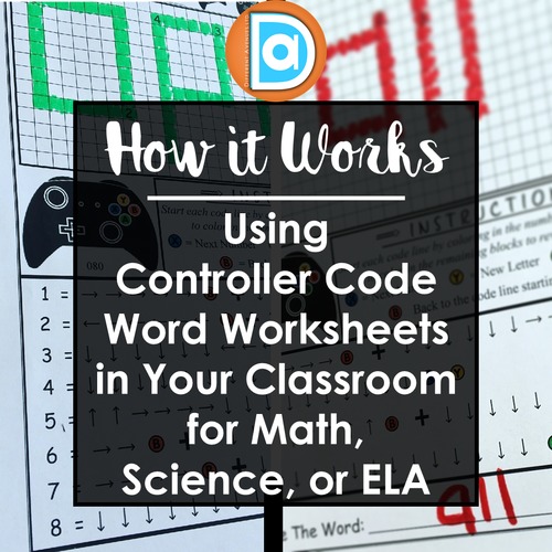 Preview of Integrated Learning Worksheets | Math, Tech, and ELA All-in-One | How It Works!