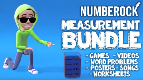 Preview of Musical Measurement Activities with Measurement Worksheets: Math Centers