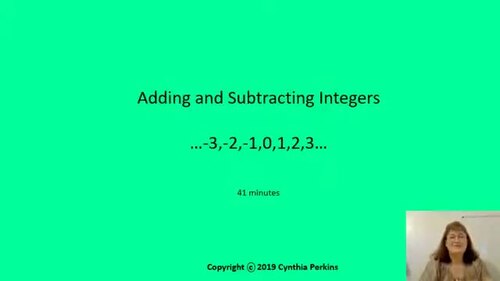 Preview of Adding, Subtracting, Multiplying, and Dividing Integers Video