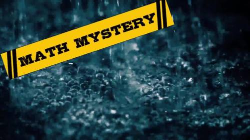 Rainy Day Math Mystery Activity Worksheets 2nd Grade Math TpT
