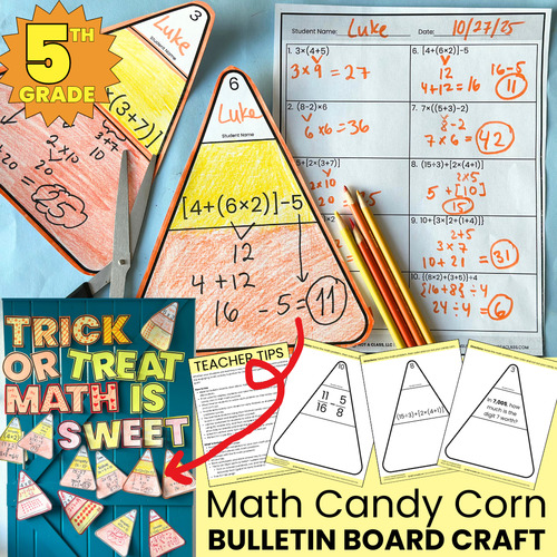 Elementary Halloween Coloring Pages Worksheet Videos | TPT