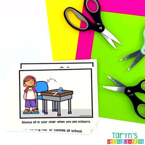 How to Use Scissors Scissor Safety Practice and Skills TPT