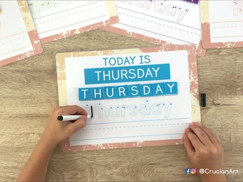 Days of the Week Activities | Sequencing and Handwriting practice by ...