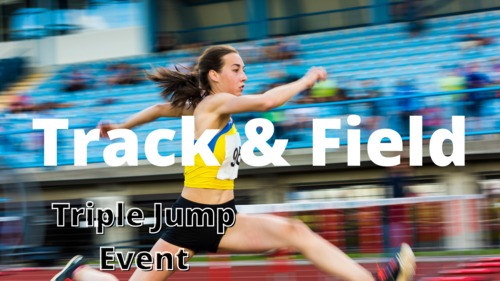 Preview of Virtual Field Day/ Distance Learning PE/ PE at home/ DIY PE Video: Triple Jump
