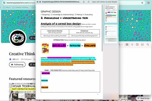 Graphic Design | CEREAL PACKAGING DESIGN Analysis | Sub cover lesson ...