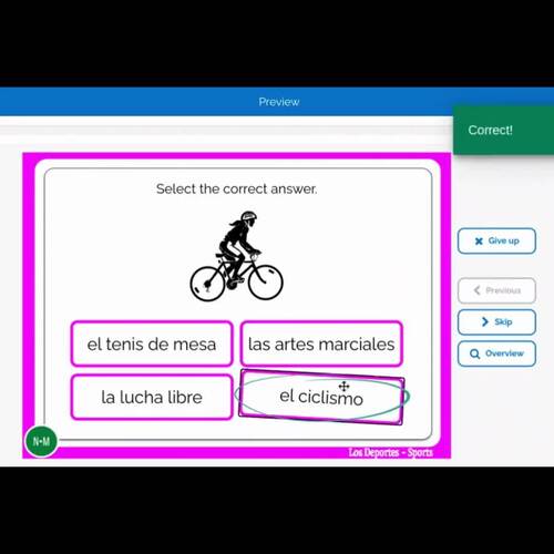 Spanish Boom Cards: Los Deportes - Sports (Identification Activities ...
