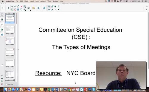 Preview of Understanding and Navigating The Committee on Special Education (CSE)