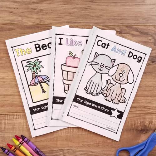 Kindergarten Sight Word Books Endless Sight Words Kindergarten