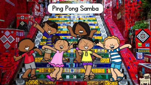 Preview of Music: Ping Pong Samba, Brazilian Children's Song, Creative Movement Dance