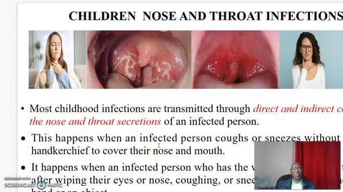 Preview of CHILDREN  NOSE AND THROAT INFECTIONS