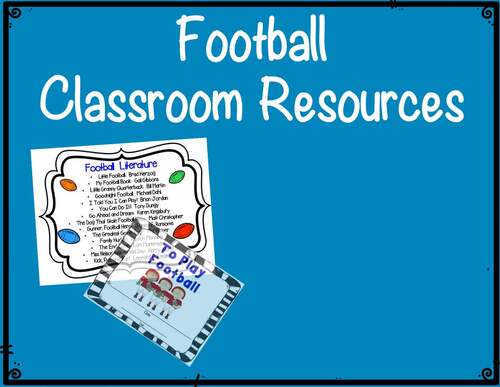 Football Unit: Activities & Center