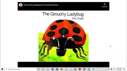 The Grouchy Ladybug Unit For Special Education Print And Digital