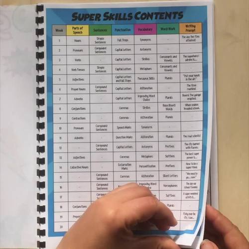 Grammar Punctuation Spelling Vocabulary Literacy Skills by Top Teaching ...