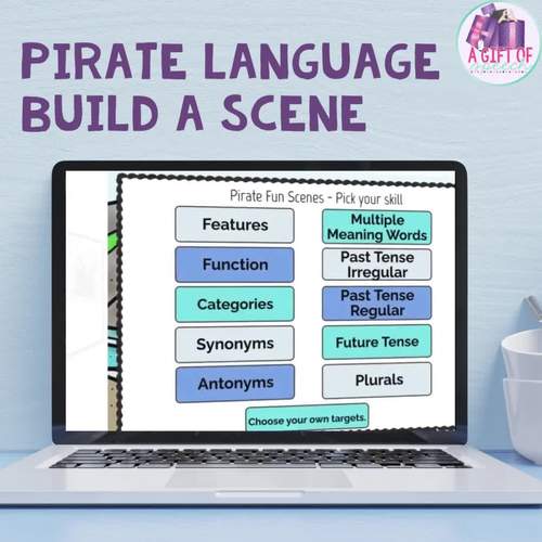 Pirate Language NO PREP Multiple skill areas: antonyms, function, class ...