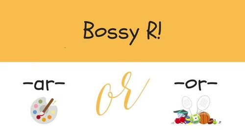 Preview of AR/OR Phonics "Flashcards"! {Phonics Video & Kahoot! Quiz Link!}