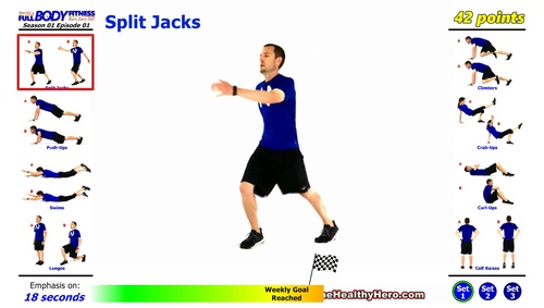 Preview of Weekly Workout - S01 - E01 - 42 points - 18 seconds