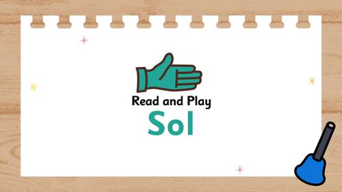 Preview of Solfege "Sol" or G - Play Along Video