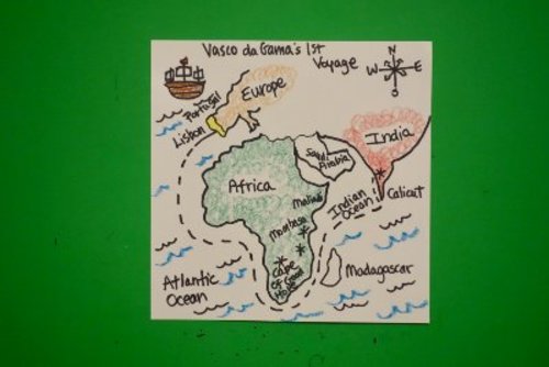 Preview of Let's Draw Vasco da Gama's 1st Voyage!