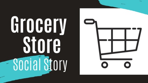 Preview of Grocery Store - Animated Social Story for Special Education / Autism