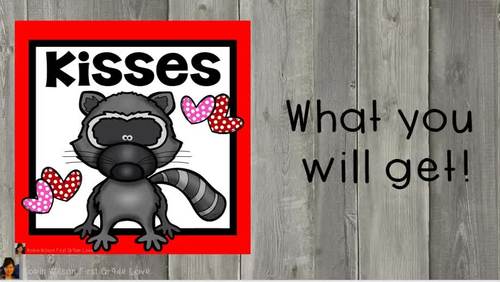 Kisses Book Companion by Robin Wilson First Grade Love | TPT
