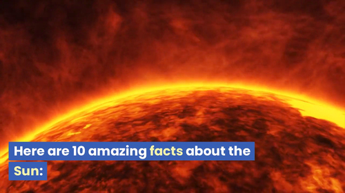 Preview of The Sun Facts